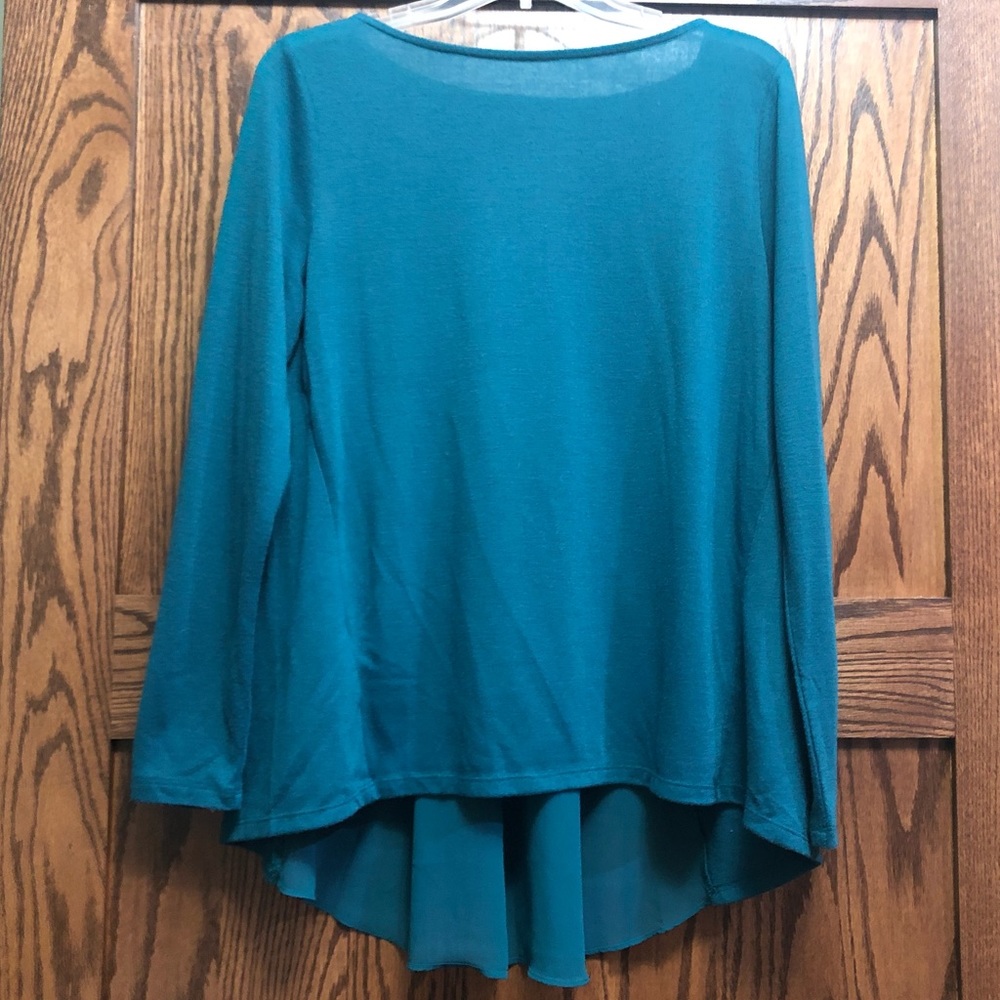 Ann Taylor Boatneck Blouse - Size L